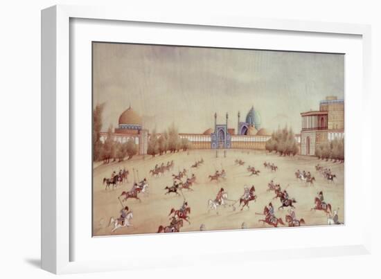 Polo at Isfahan-null-Framed Giclee Print