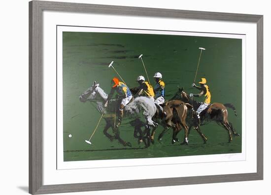 Polo Fields-Harry Schaare-Framed Limited Edition