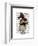 Polo Horse Portrait-Fab Funky-Framed Art Print