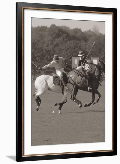 Polo In The Park I-Ben Wood-Framed Giclee Print