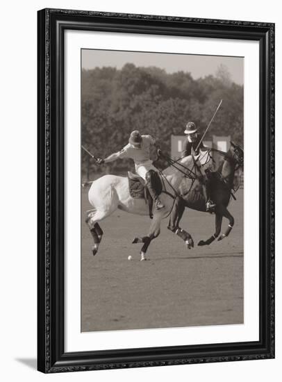 Polo In The Park I-Ben Wood-Framed Giclee Print