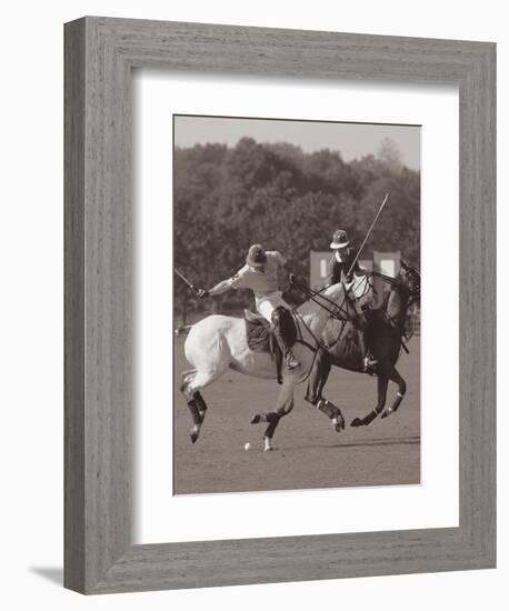 Polo In The Park I-Ben Wood-Framed Art Print