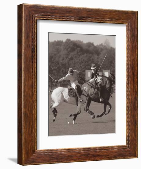 Polo In The Park I-Ben Wood-Framed Art Print