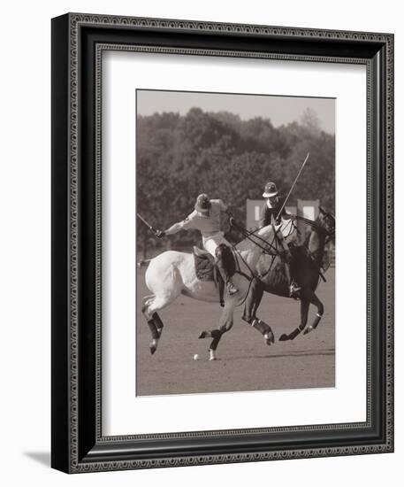 Polo In The Park I-Ben Wood-Framed Art Print