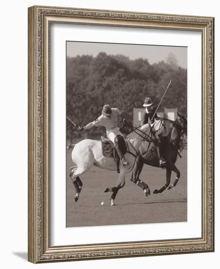 Polo In The Park I-Ben Wood-Framed Art Print