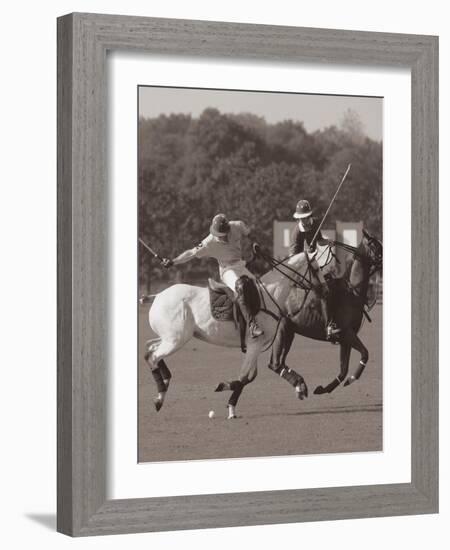 Polo In The Park I-Ben Wood-Framed Art Print