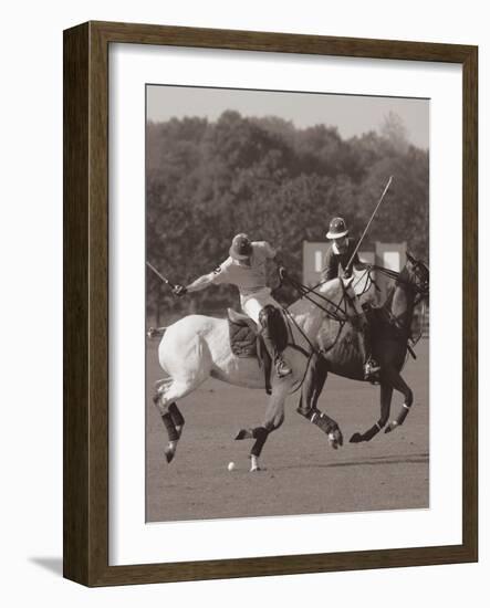 Polo In The Park I-Ben Wood-Framed Art Print