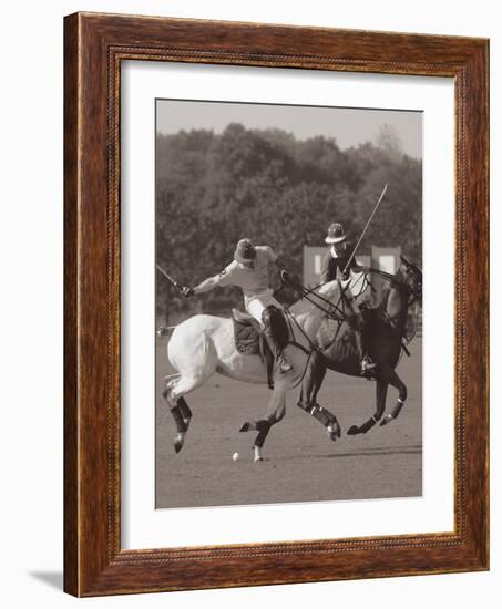 Polo In The Park I-Ben Wood-Framed Art Print