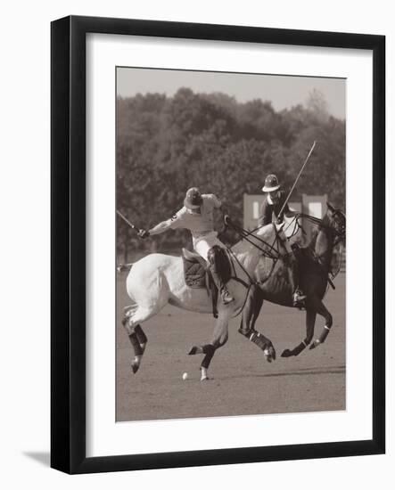 Polo In The Park I-Ben Wood-Framed Art Print