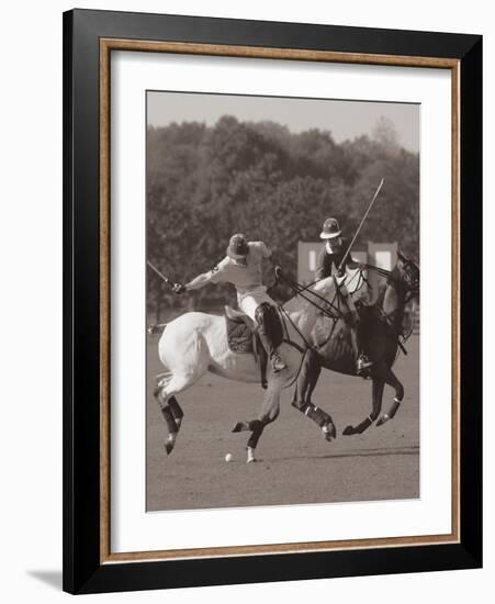 Polo In The Park I-Ben Wood-Framed Art Print