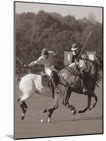 Polo In The Park I-Ben Wood-Mounted Art Print