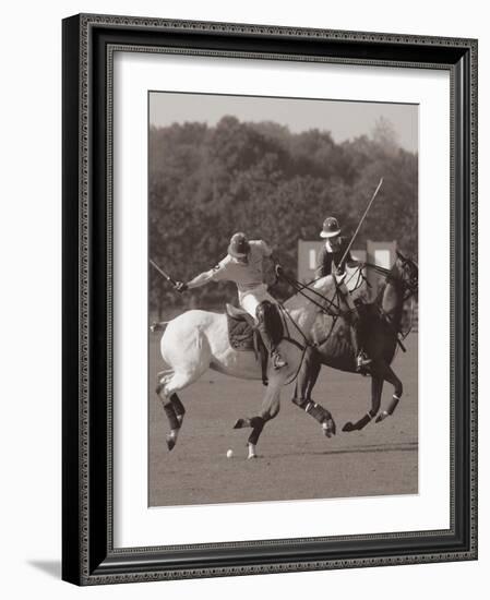 Polo In The Park I-Ben Wood-Framed Art Print