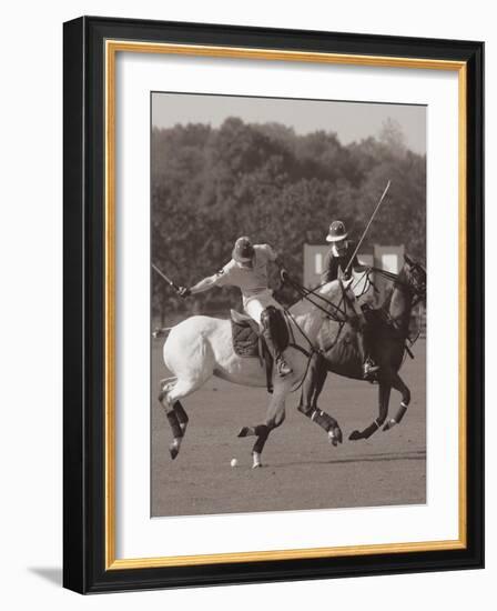 Polo In The Park I-Ben Wood-Framed Art Print