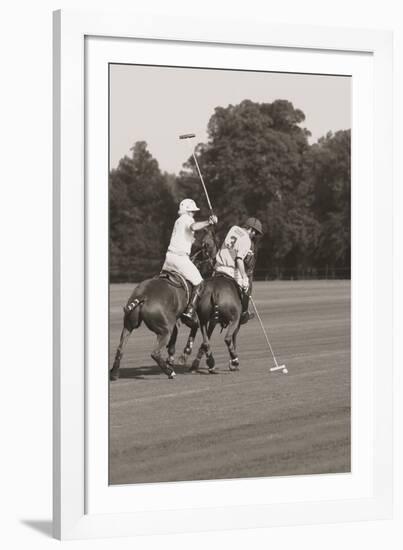 Polo In The Park II-Ben Wood-Framed Giclee Print