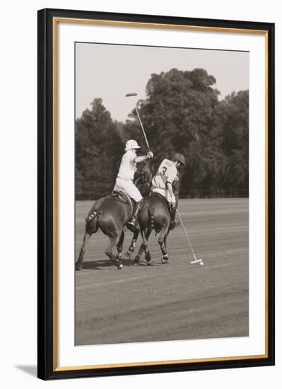 Polo In The Park II-Ben Wood-Framed Giclee Print