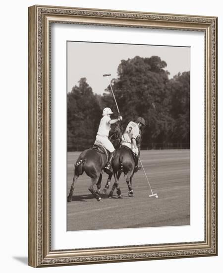 Polo In The Park II-Ben Wood-Framed Art Print