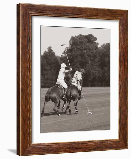 Polo In The Park II-Ben Wood-Framed Art Print