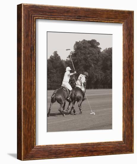 Polo In The Park II-Ben Wood-Framed Art Print