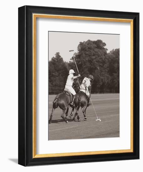 Polo In The Park II-Ben Wood-Framed Art Print