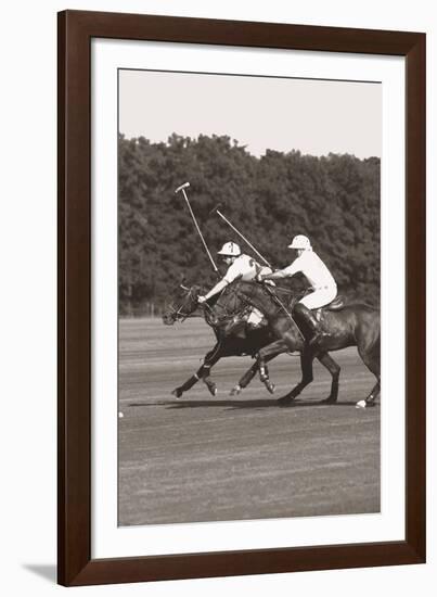 Polo In The Park III-Ben Wood-Framed Giclee Print