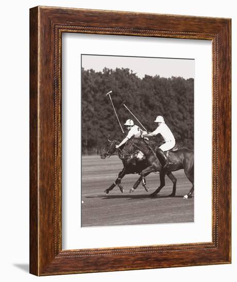 Polo In The Park III-Ben Wood-Framed Art Print