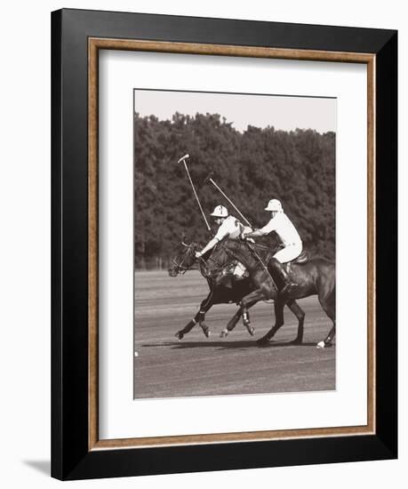 Polo In The Park III-Ben Wood-Framed Art Print