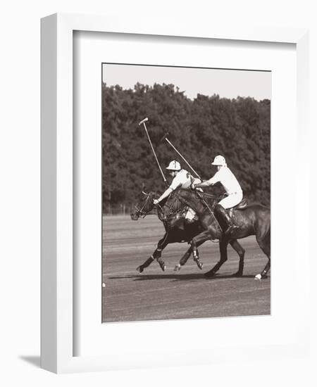 Polo In The Park III-Ben Wood-Framed Art Print