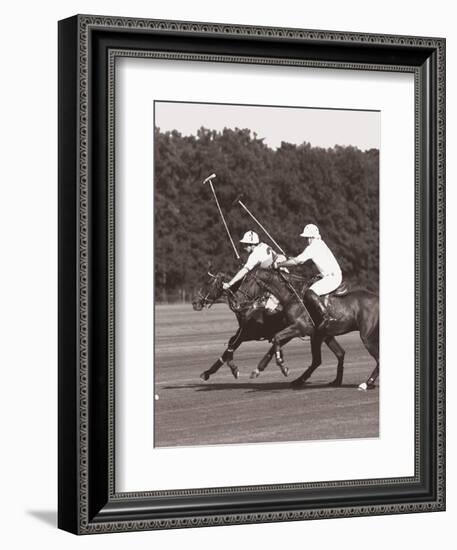 Polo In The Park III-Ben Wood-Framed Art Print