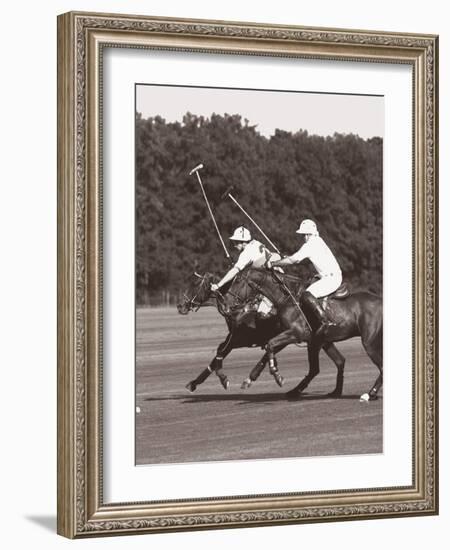 Polo In The Park III-Ben Wood-Framed Art Print