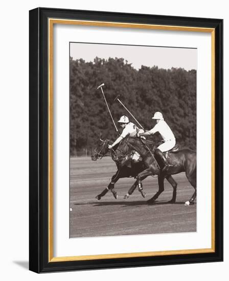 Polo In The Park III-Ben Wood-Framed Art Print