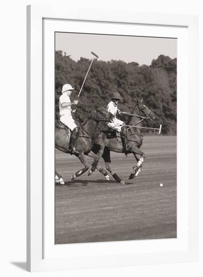 Polo In The Park IV-Ben Wood-Framed Giclee Print