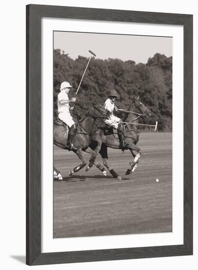 Polo In The Park IV-Ben Wood-Framed Giclee Print