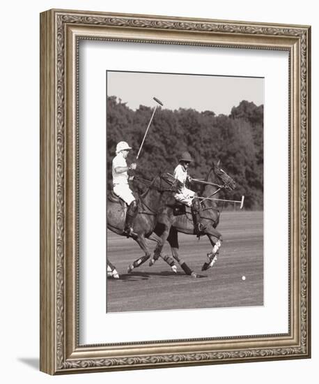 Polo In The Park IV-Ben Wood-Framed Art Print