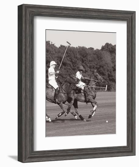 Polo In The Park IV-Ben Wood-Framed Art Print