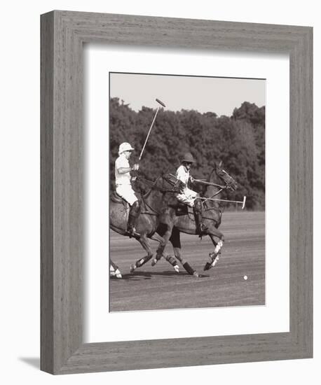 Polo In The Park IV-Ben Wood-Framed Art Print