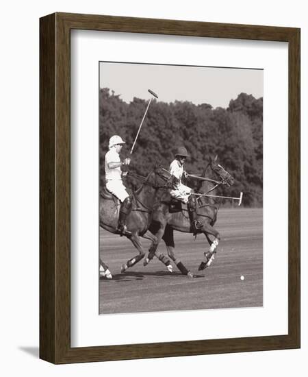 Polo In The Park IV-Ben Wood-Framed Art Print