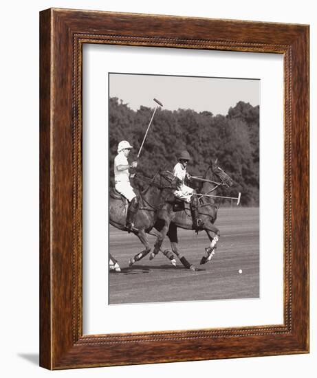 Polo In The Park IV-Ben Wood-Framed Art Print