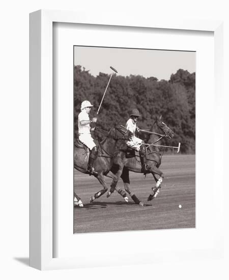 Polo In The Park IV-Ben Wood-Framed Art Print