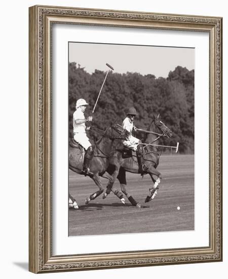 Polo In The Park IV-Ben Wood-Framed Art Print