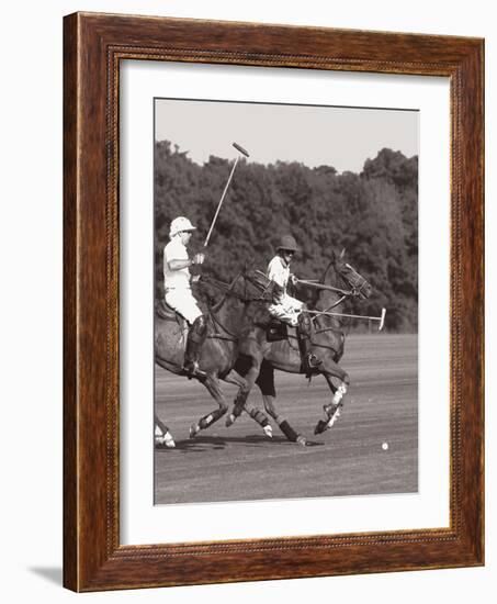 Polo In The Park IV-Ben Wood-Framed Art Print