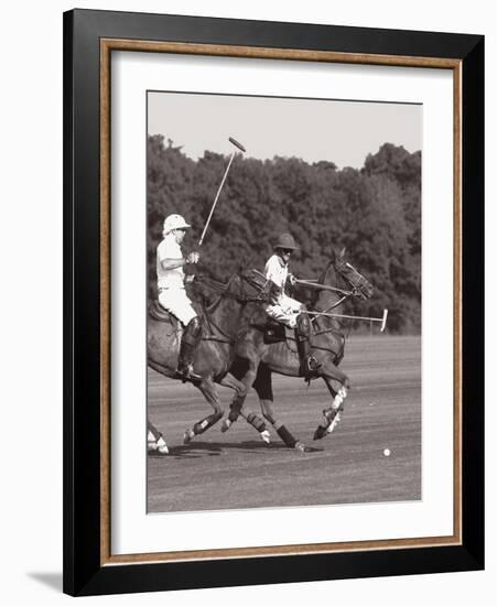 Polo In The Park IV-Ben Wood-Framed Art Print