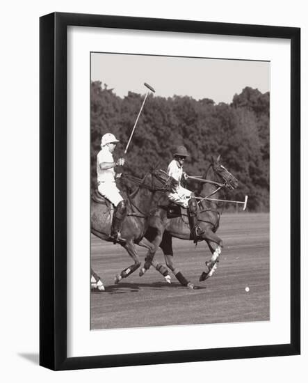 Polo In The Park IV-Ben Wood-Framed Art Print