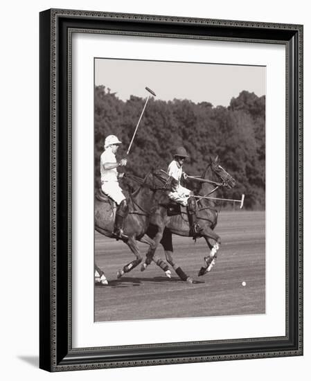 Polo In The Park IV-Ben Wood-Framed Art Print