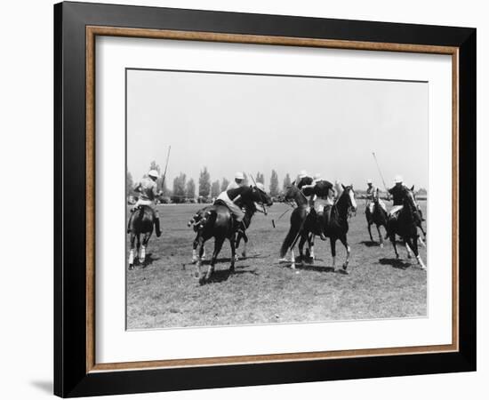 Polo Match-null-Framed Photo