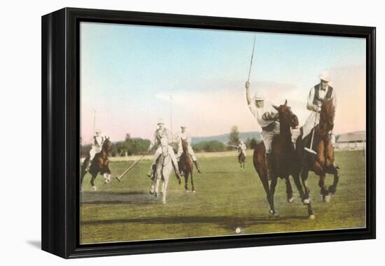 Polo Match-null-Framed Stretched Canvas