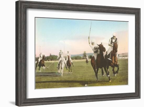 Polo Match-null-Framed Art Print