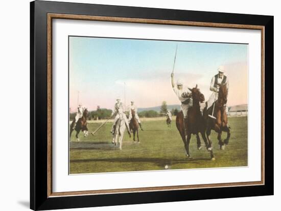 Polo Match-null-Framed Art Print