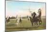 Polo Match-null-Mounted Art Print