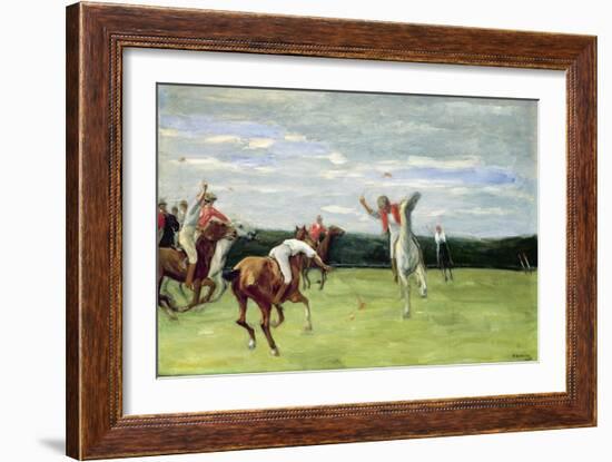 Polo Player in Jenischpark, Hamburg, 1903-Max Liebermann-Framed Giclee Print