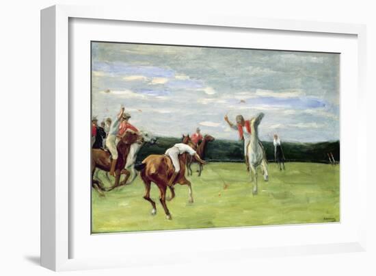 Polo Player in Jenischpark, Hamburg, 1903-Max Liebermann-Framed Giclee Print